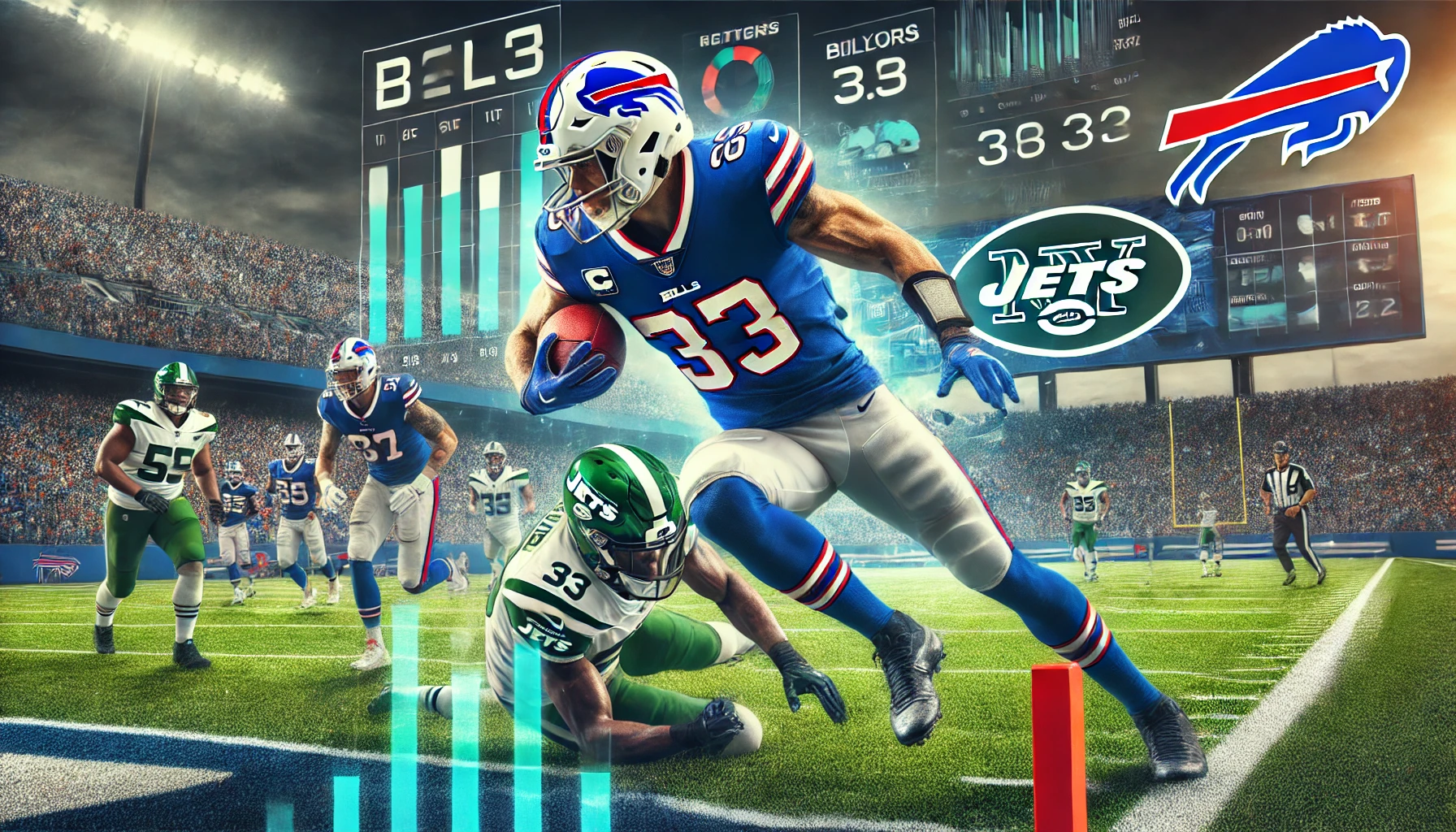 Buffalo Bills vs. New York Jets Match Player Stats