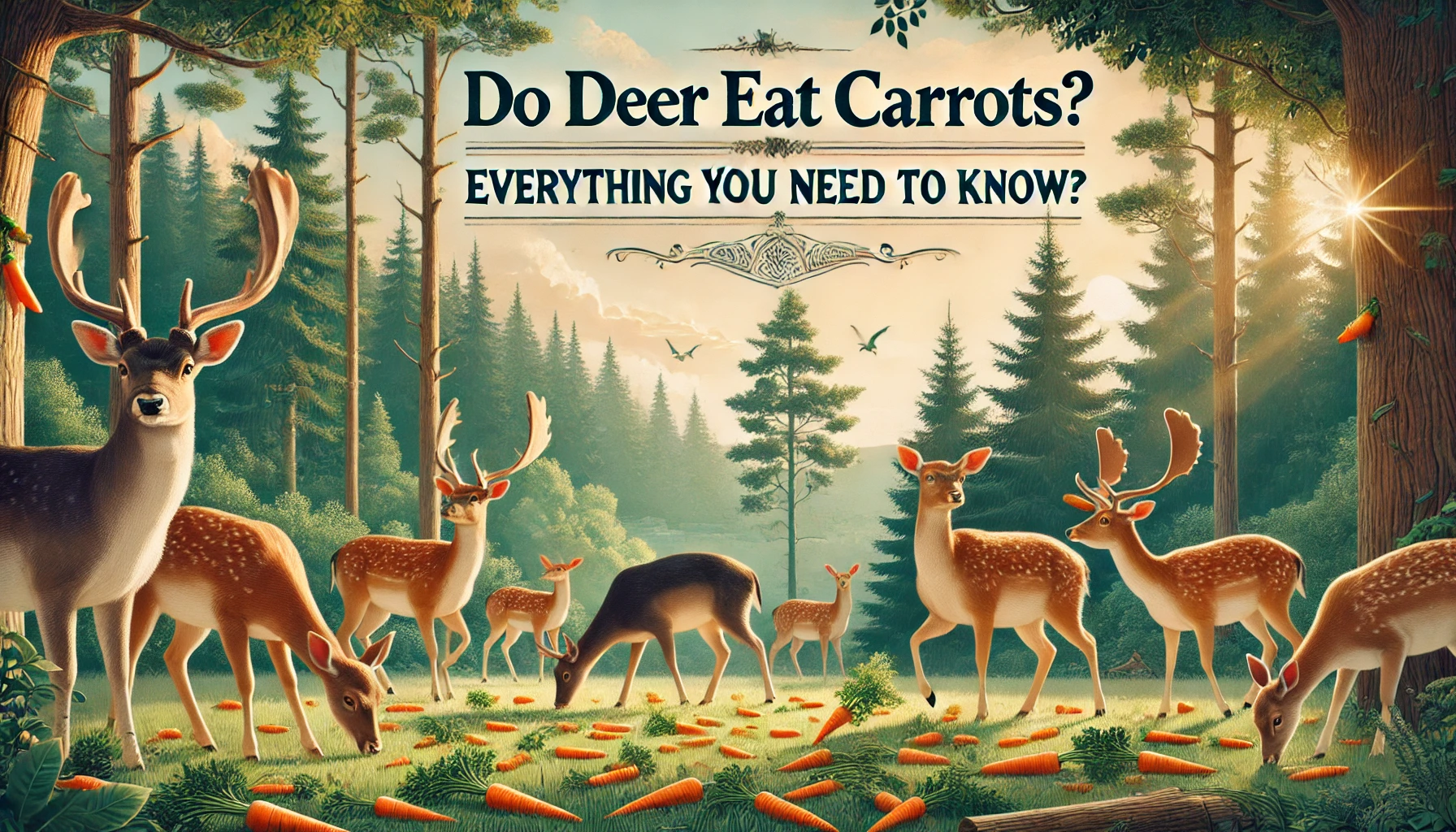 Do Deer Eat Carrots