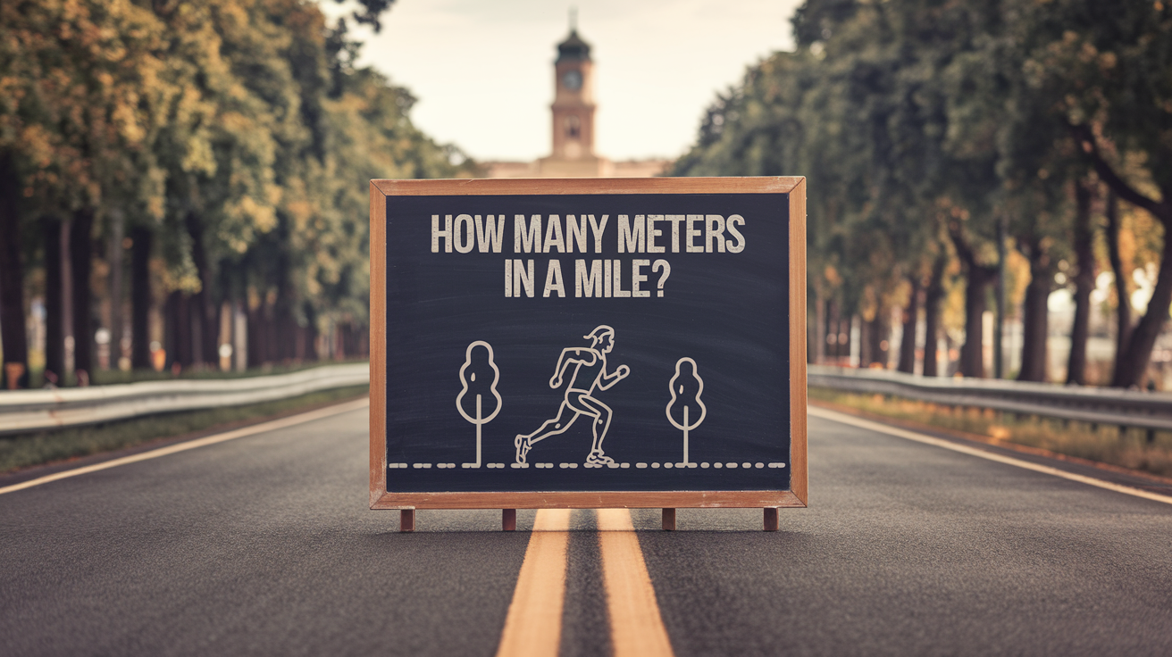 how many meters in a mile