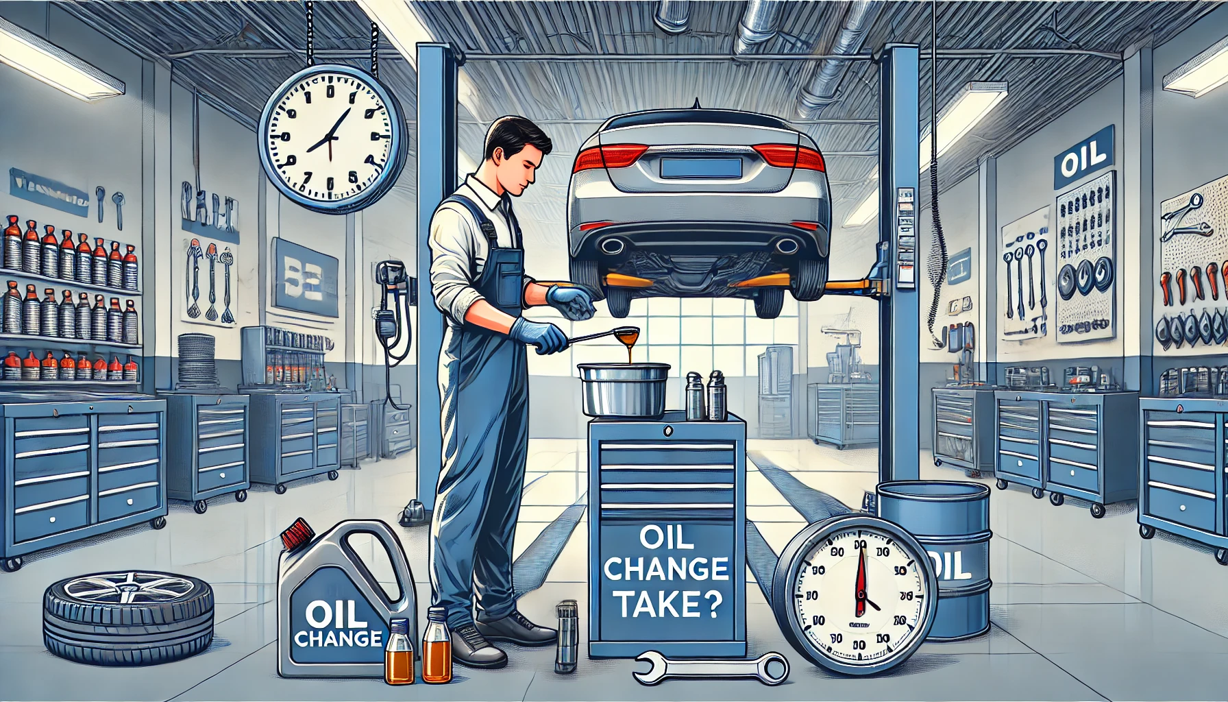 How Long Does an Oil Change Take